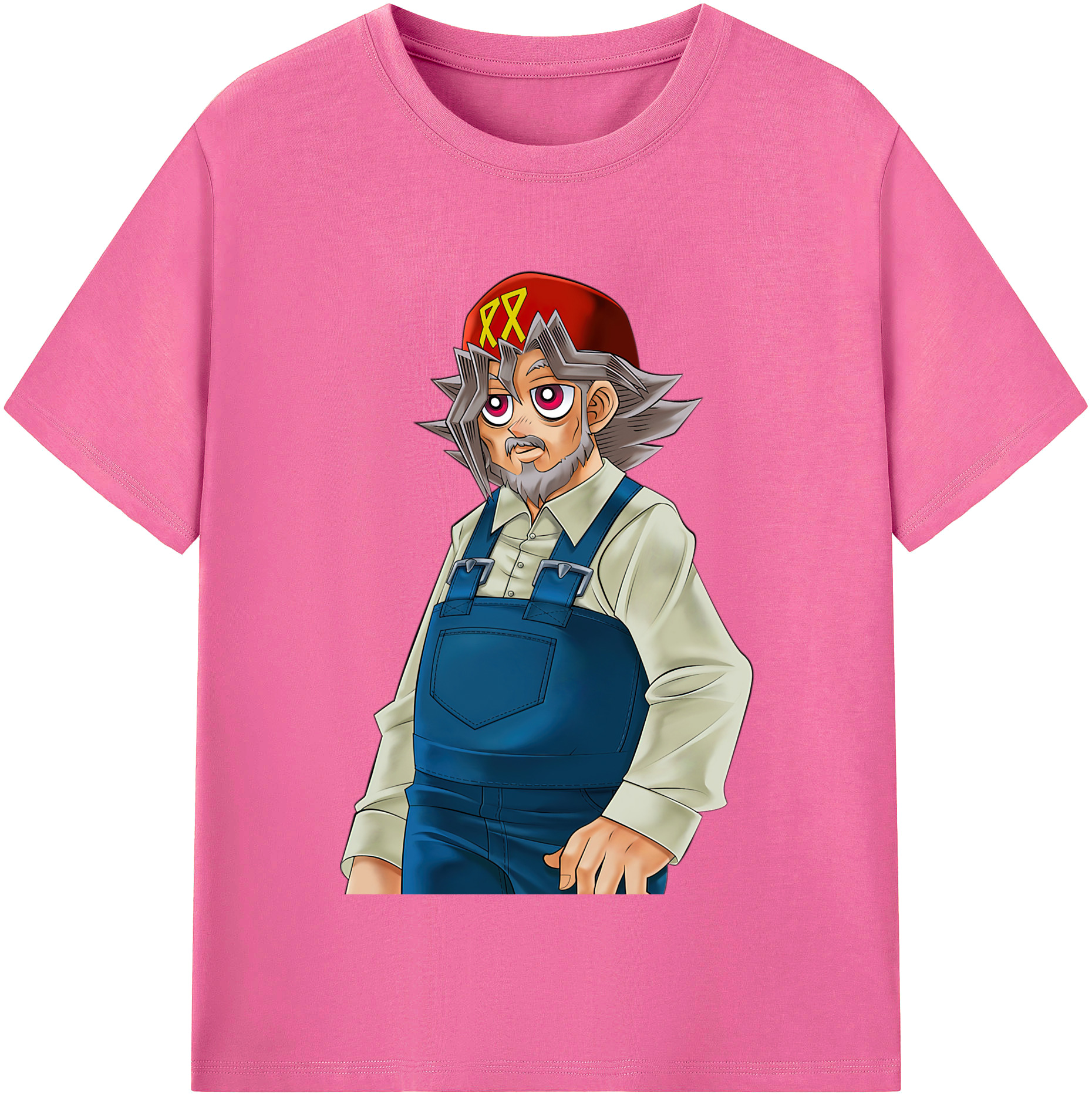 （画像用） 遊☆戯☆王 Yu-Gi-Oh! レディースカジュアルプリントTシャツ（綿100％）